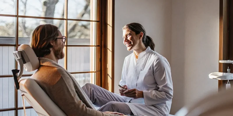 A calm San Diego dental consultation for patients comparing the best sedation dentist qualities