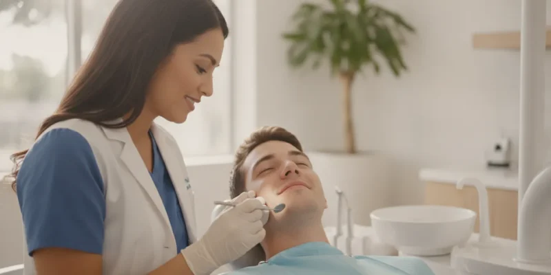 Dental evaluation for what causes gum recession